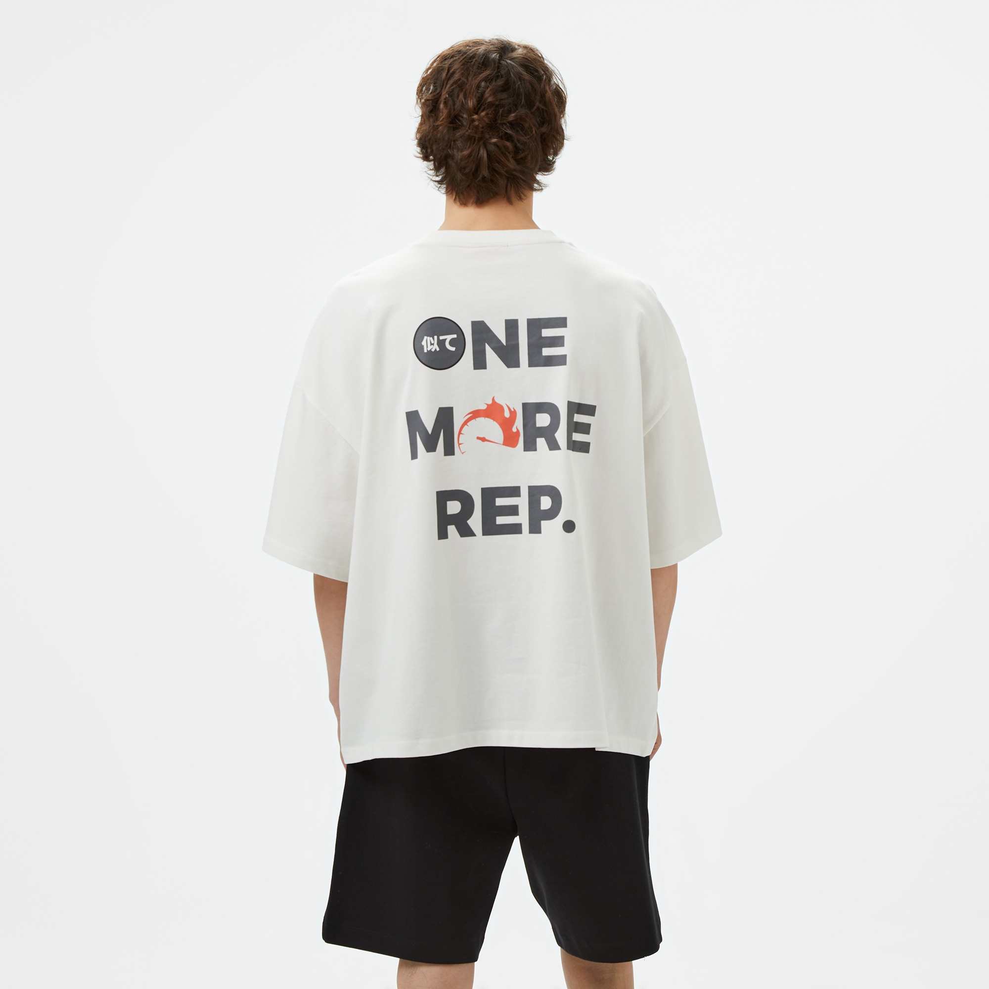 United4 Sport Erkek Beyaz Antrenman T-Shirt