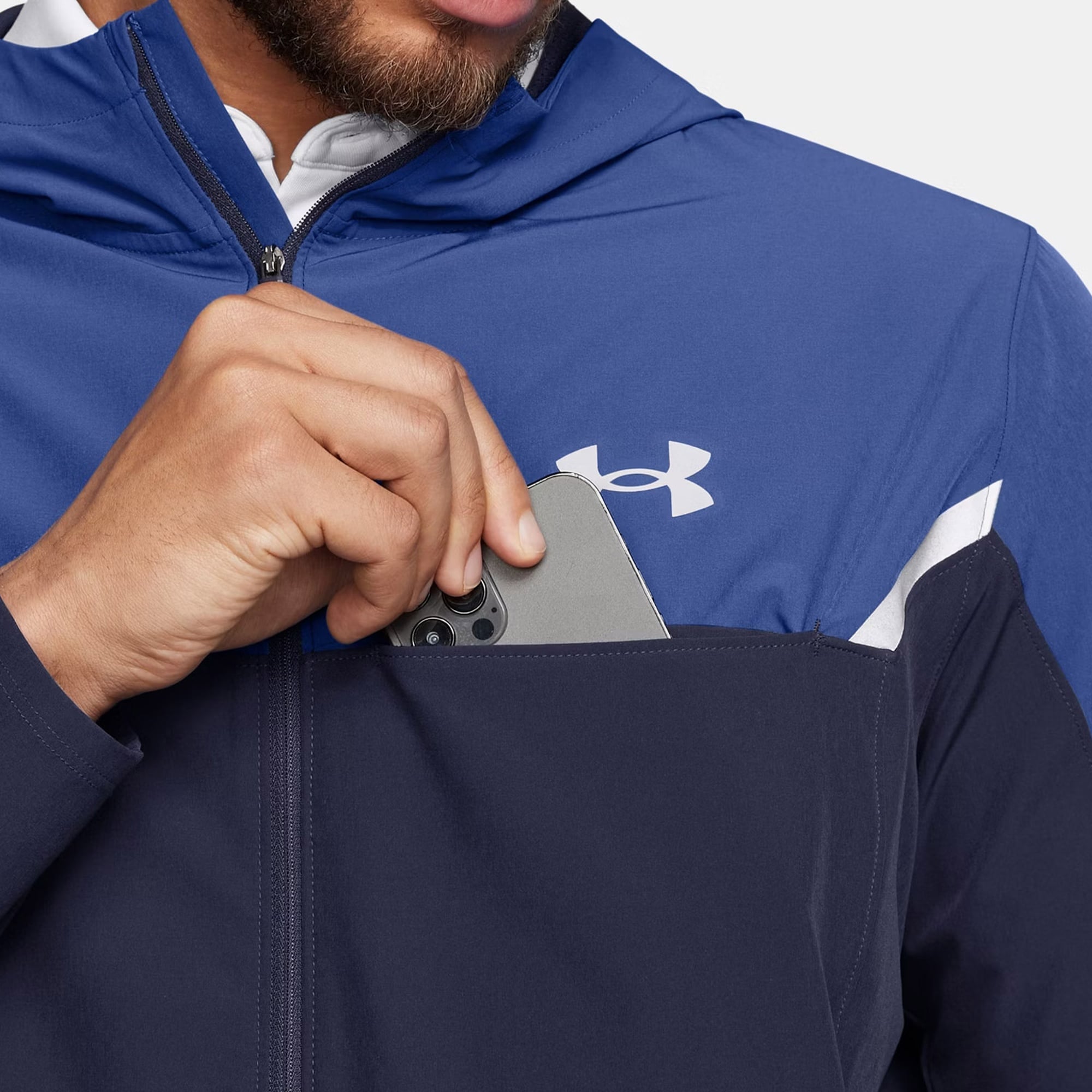 Under Armour Vanish Utility Erkek Lacivert Günlük Ceket