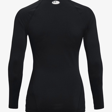  Under Armour Heat Gear Authentics Comp Kadın Siyah Uzun Kollu Antrenman İçliği