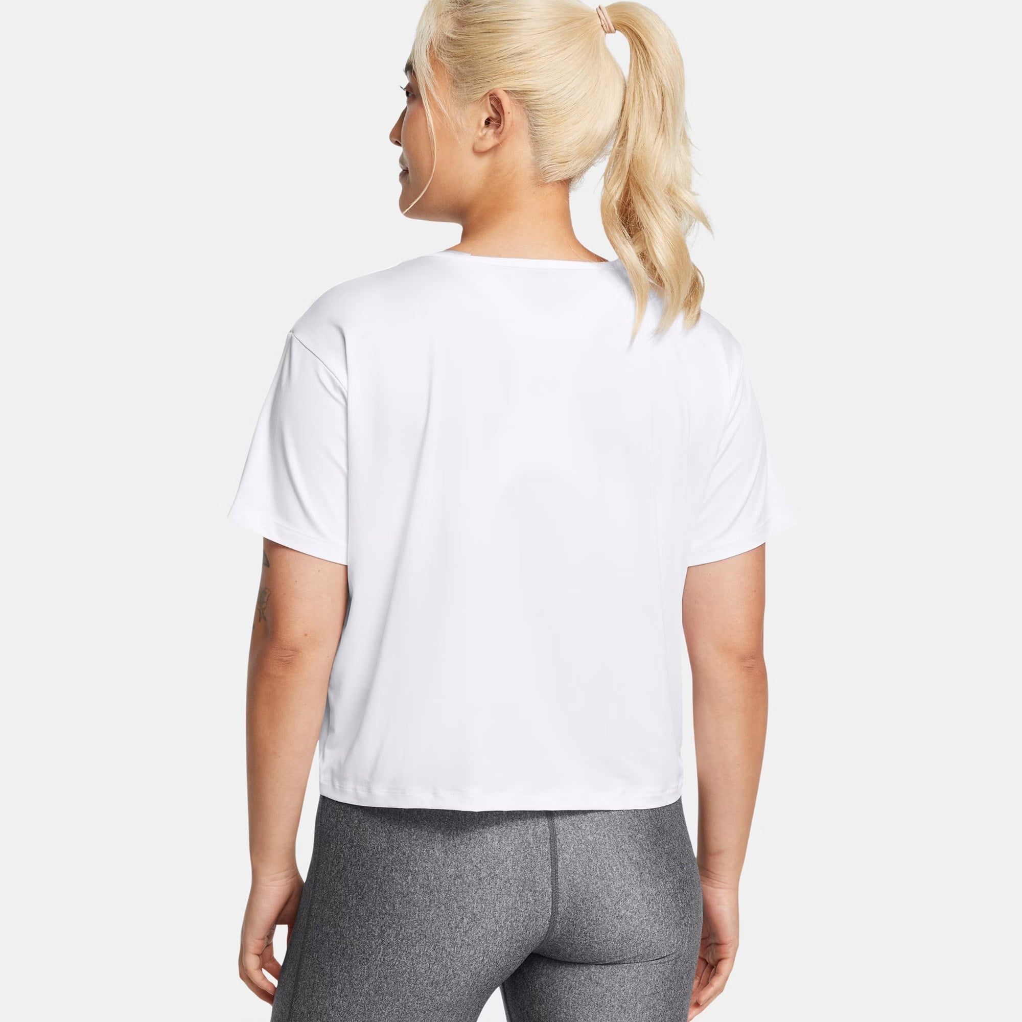 Under Armour Motion Kadın Beyaz Günlük T-Shirt