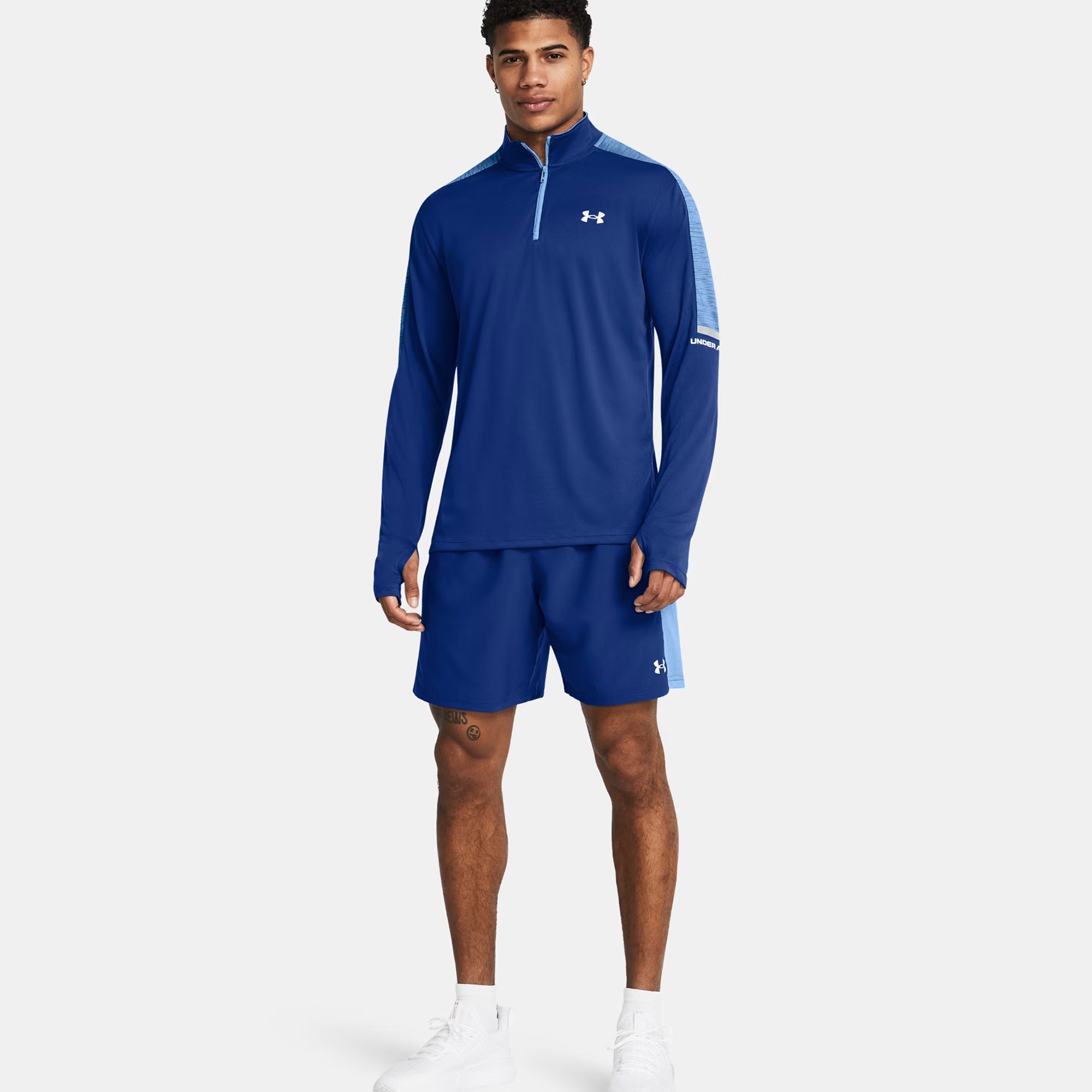 Under Armour Tech Utility Erkek Lacivert Antrenman Şortu