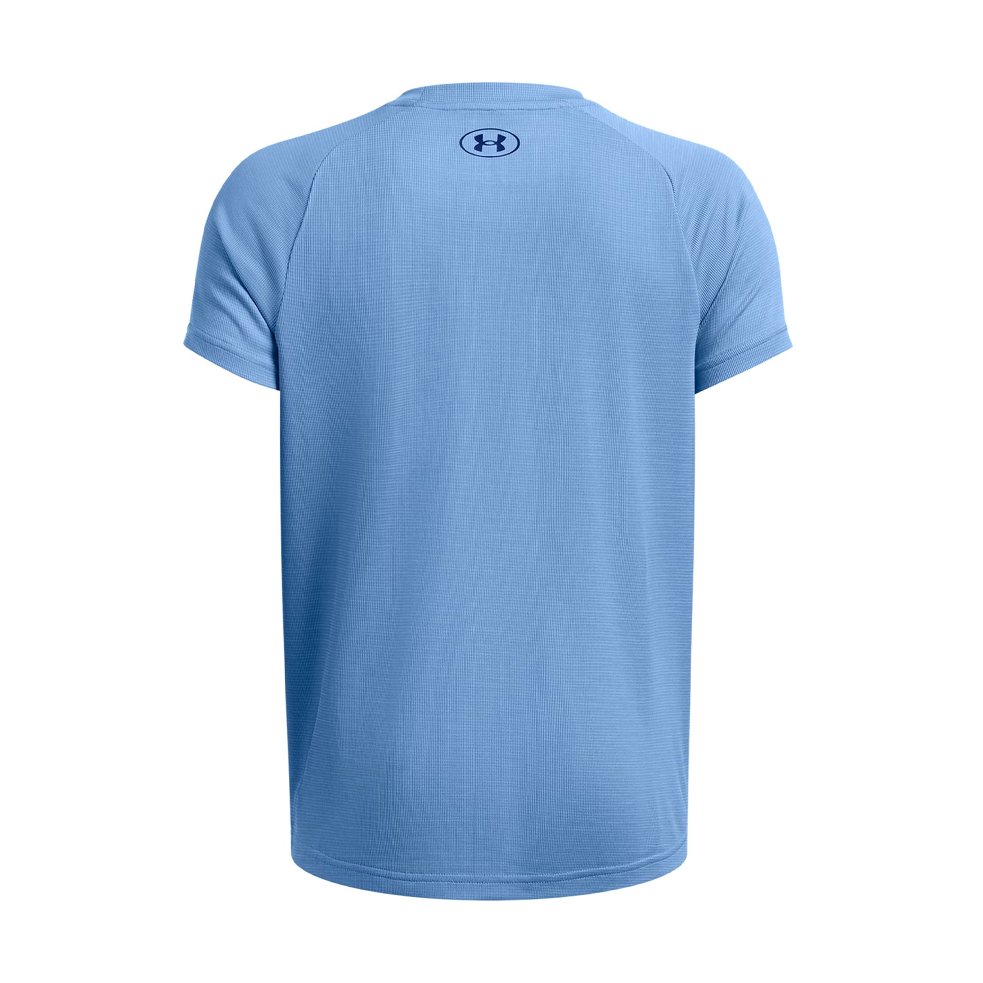 Under Armour Tech Textured Erkek Mavi Antrenman T-Shirt