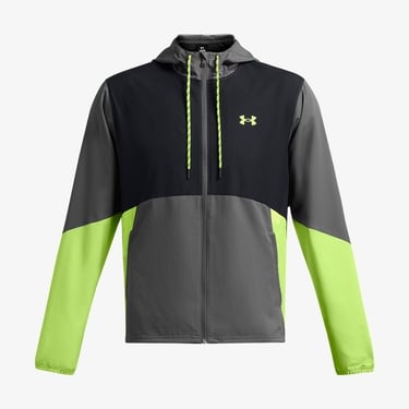  Under Armour Icon Legacy Erkek Gri Rüzgarlık