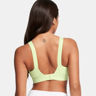  Under Armour Infinity High 2.0 Kadın Yeşil Antrenman Bra