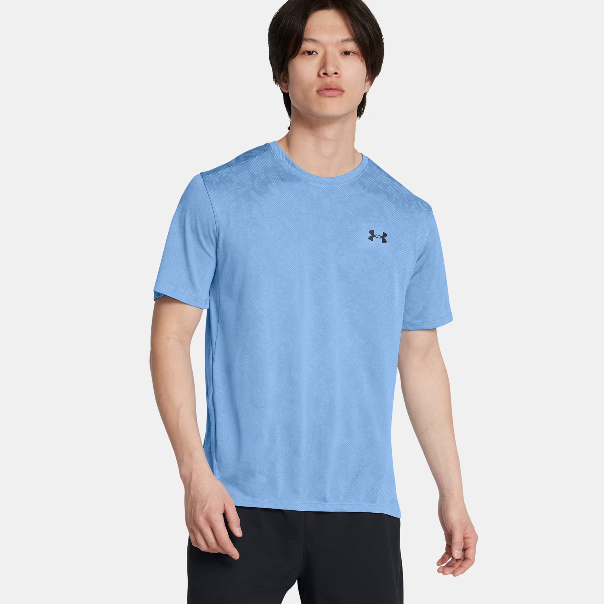 Under Armour Tech Vent Geode Erkek Mavi Günlük T-Shirt