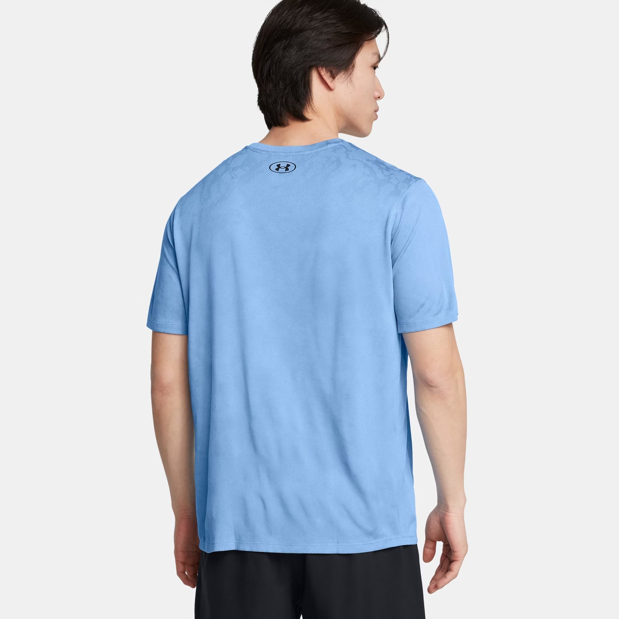 Under Armour Tech Vent Geode Erkek Mavi Günlük T-Shirt