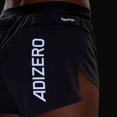  adidas Adizero Running Split Kadın Siyah Koşu Şortu