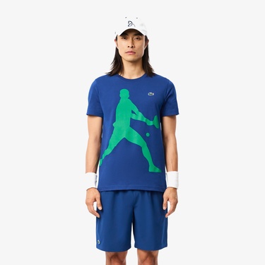  Novak Djokovic Erkek Mavi Şort