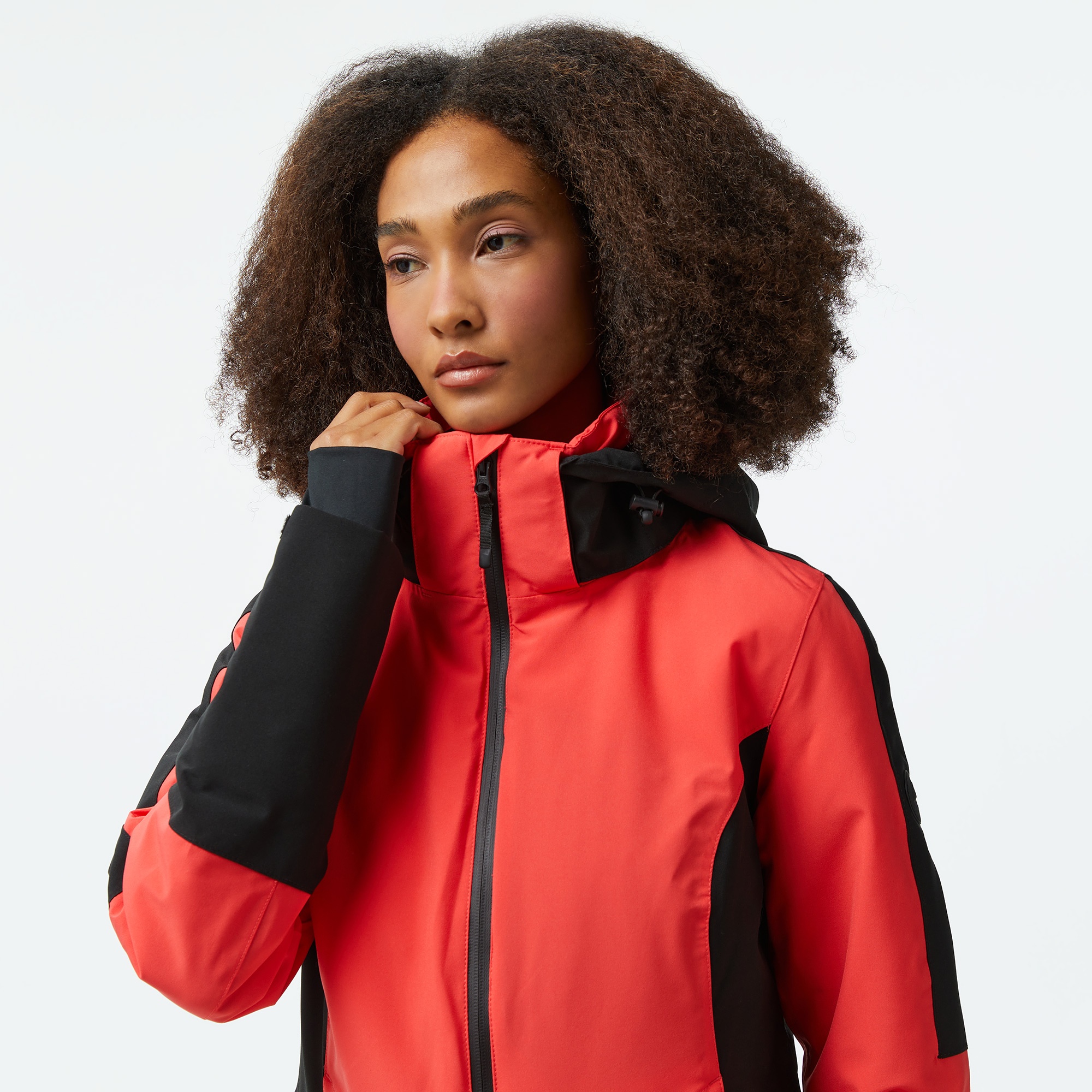 McKinley Daphne II Kadın Kırmızı Kayak Montu