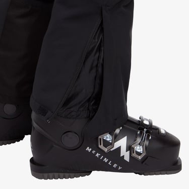  McKinley Dina II Kadın Siyah Askılı Kayak Pantolonu