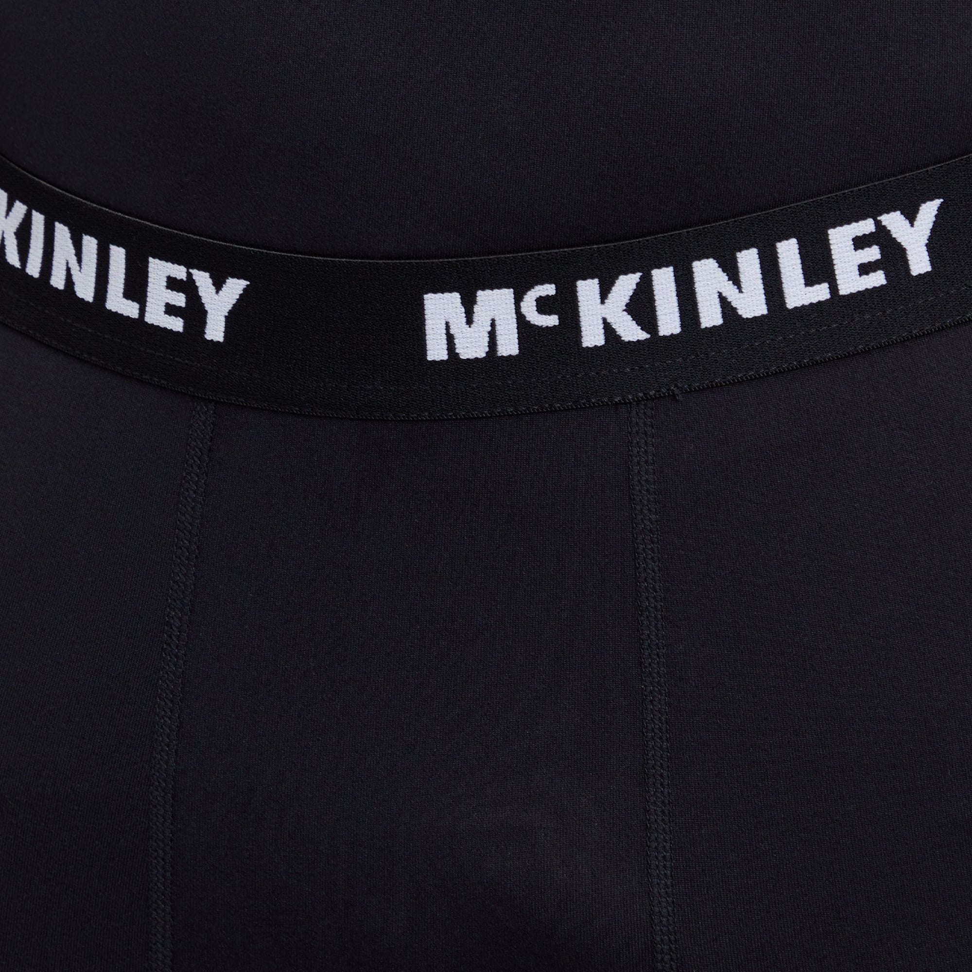 McKinley Dustin II Erkek Siyah Uzun Kollu T-Shirt