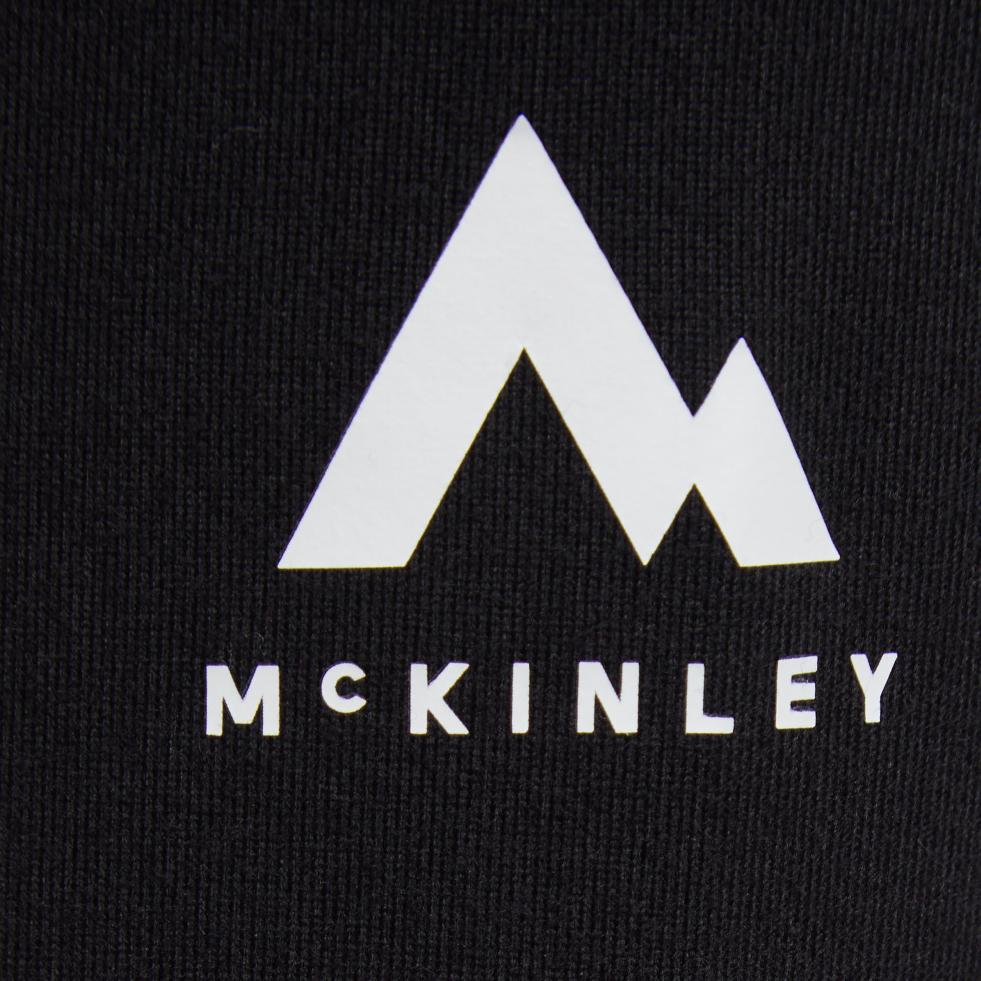 McKinley Dustin II Erkek Siyah Uzun Kollu T-Shirt