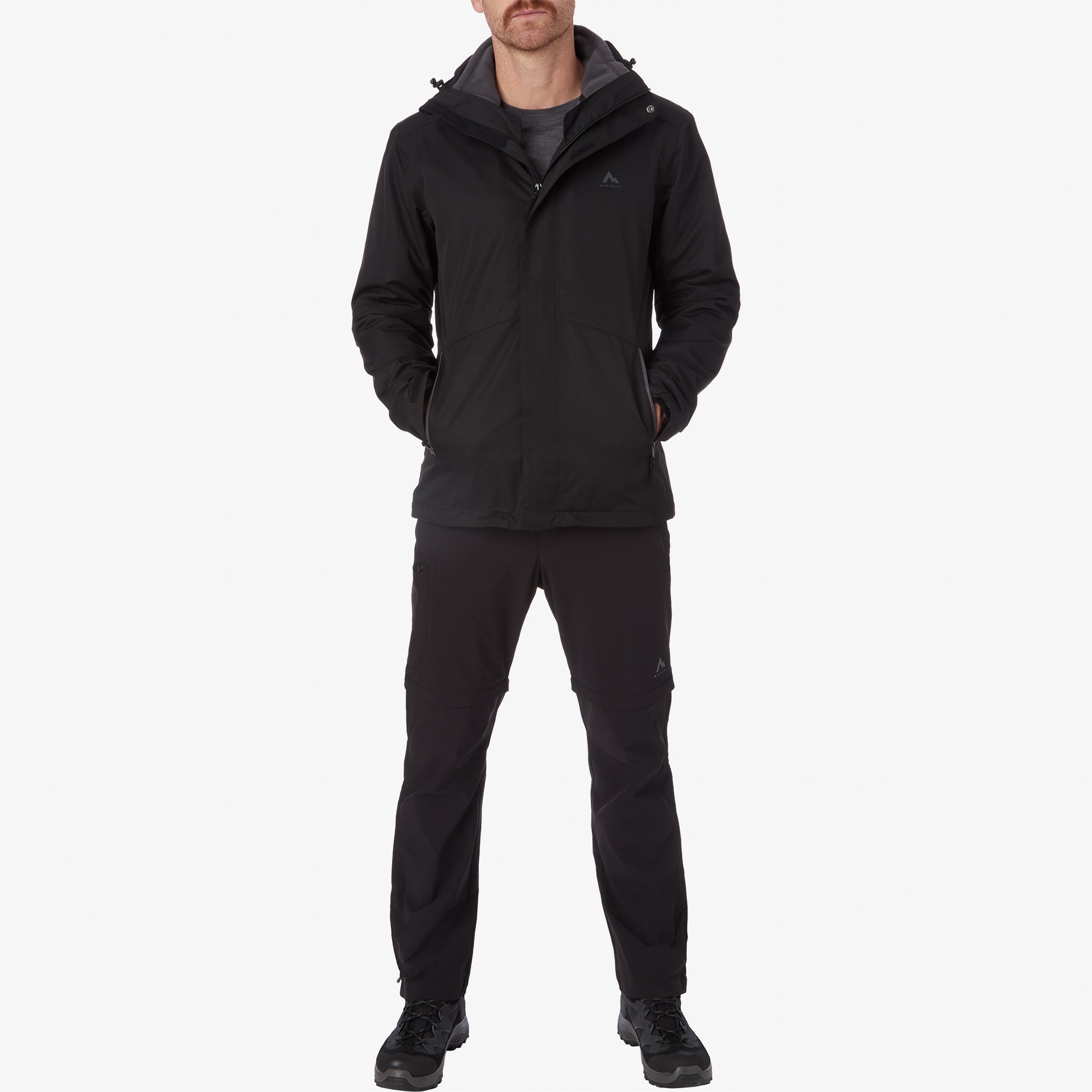 Mc Kinley Terang 3in1 Erkek Siyah Mont