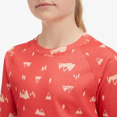  Mc Kinley Yahto III Çocuk Kırmızı İç Giyim Set