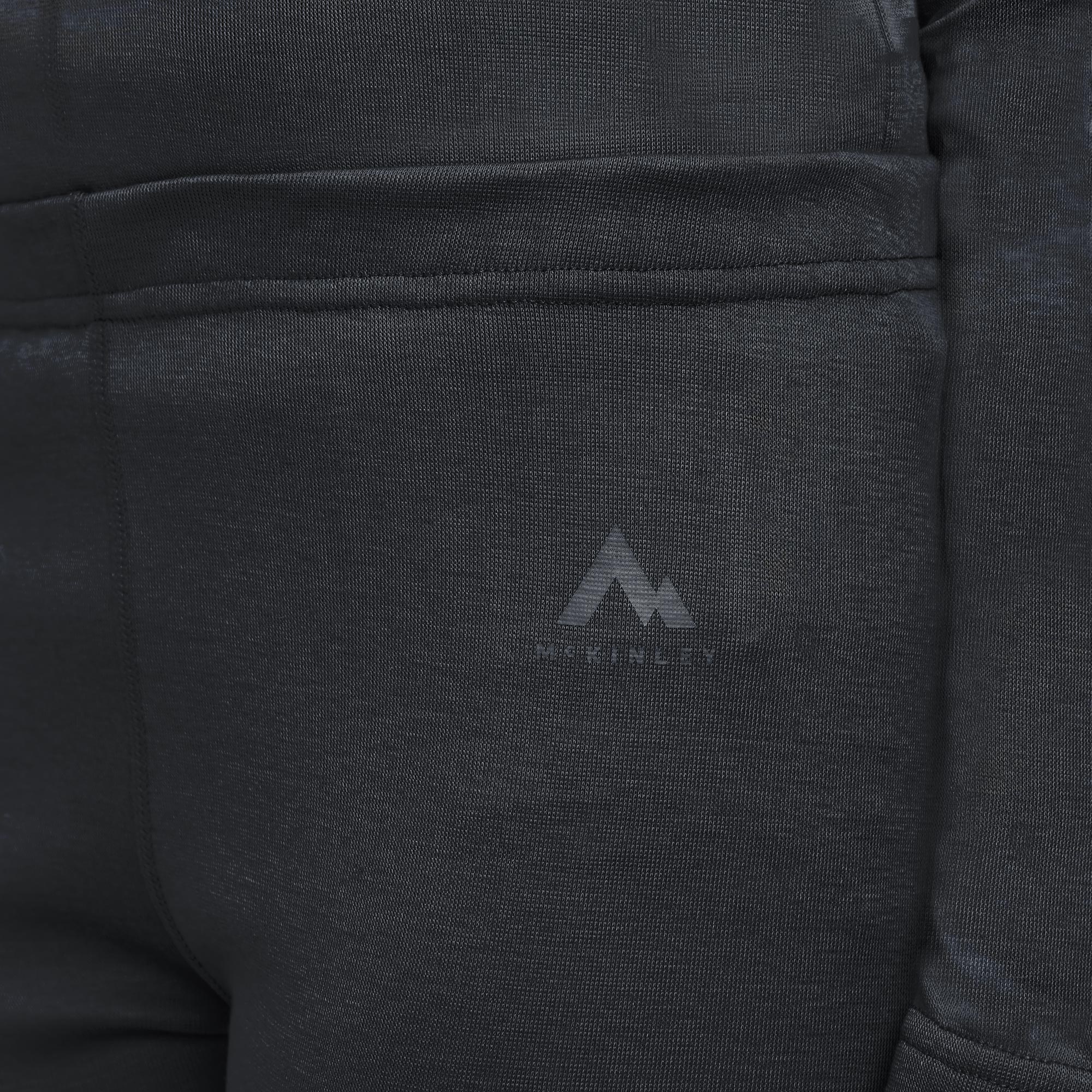 McKinley Yaal II Termal Çocuk Siyah Outdoor Tayt