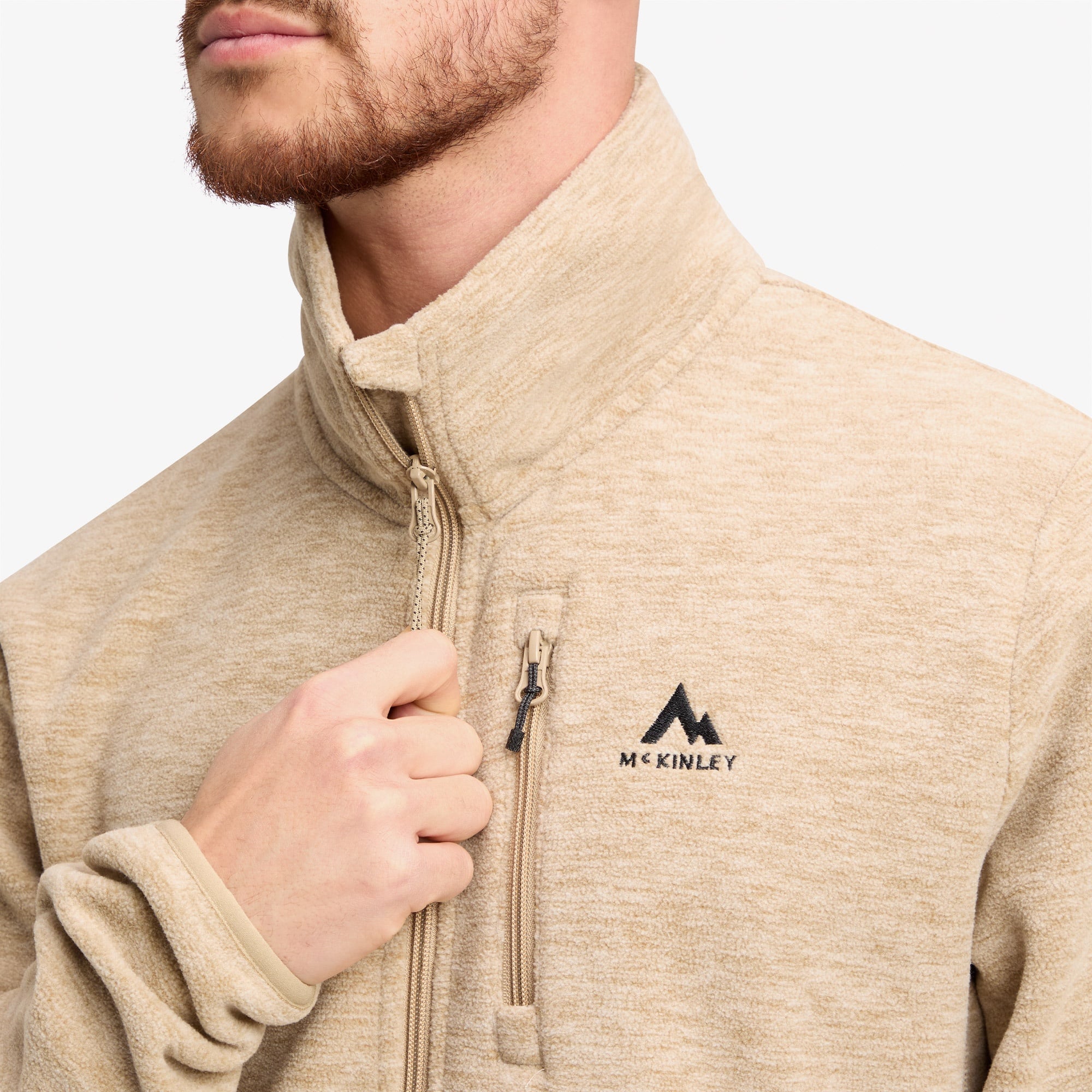 McKinley Coari IV Erkek Bej Polar Üst