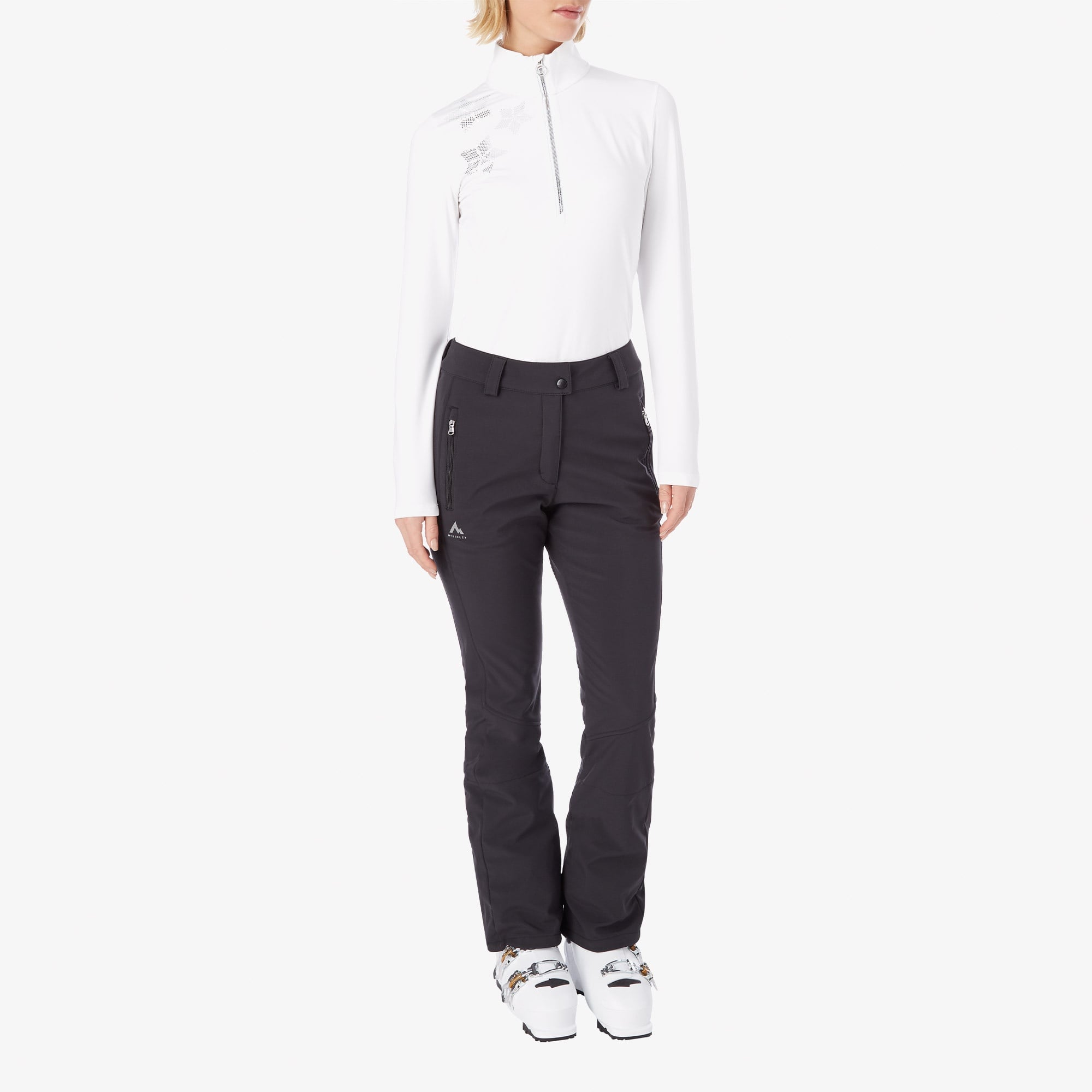 Mc Kinley Selena III Kadın Siyah Kayak Pantolonu