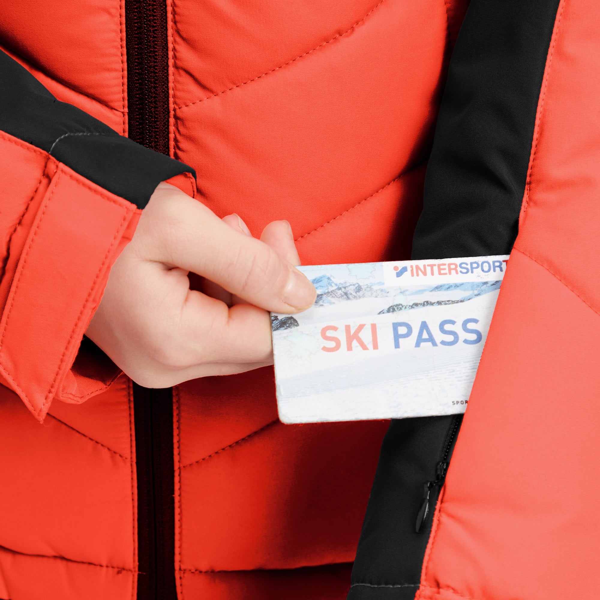 Mc Kinley Gruti Çocuk Kırmızı Kayak Montu