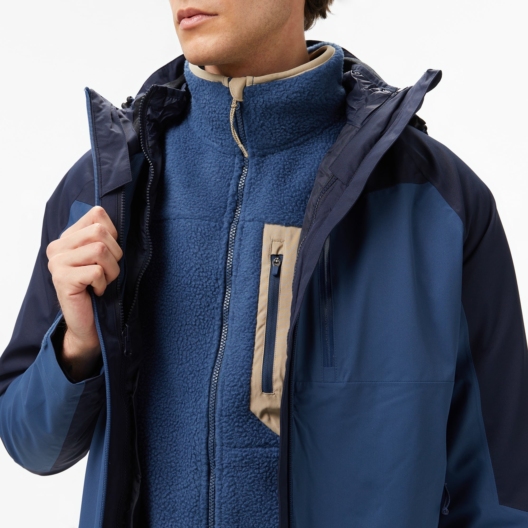 McKinley Avoca 3in1 Erkek Mavi Outdoor Mont