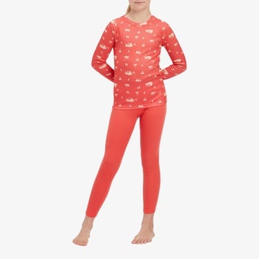  Mc Kinley Yahto III Çocuk Kırmızı İç Giyim Set