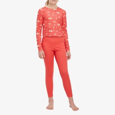  Mc Kinley Yahto III Çocuk Kırmızı İç Giyim Set