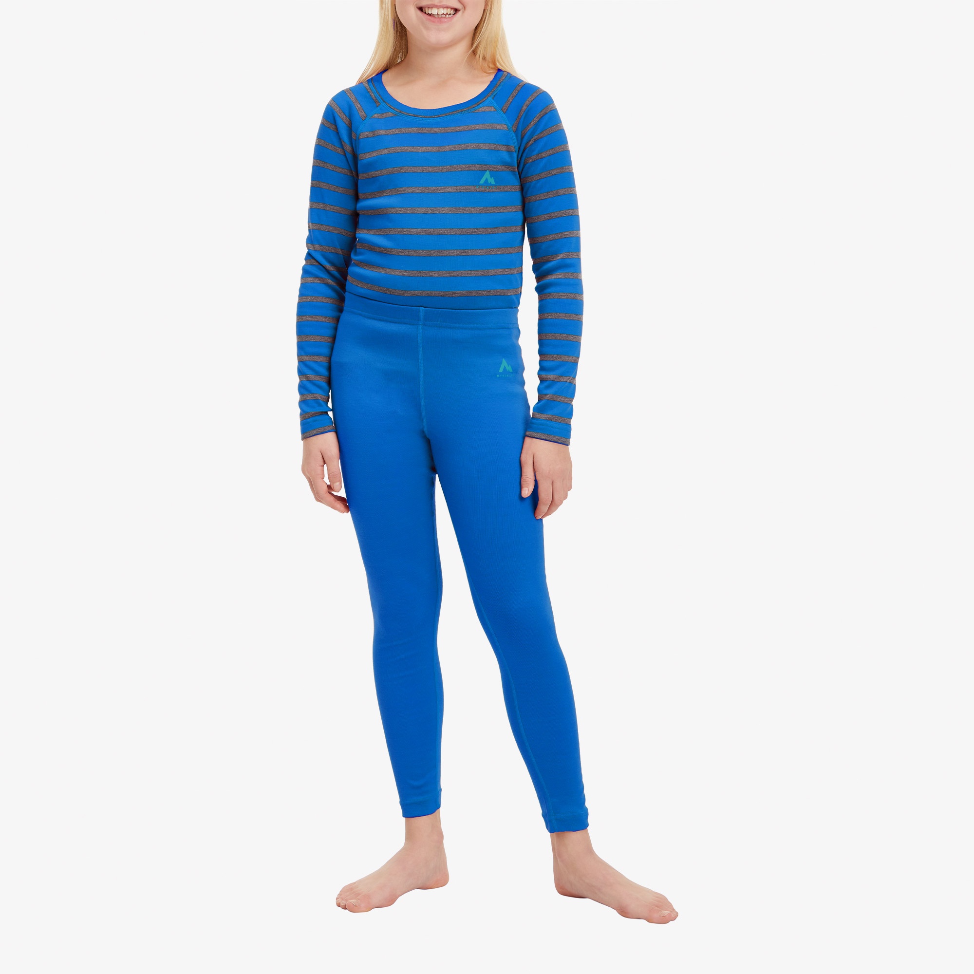 Mc Kinley Yahto III Çocuk Mavi İç Giyim Set