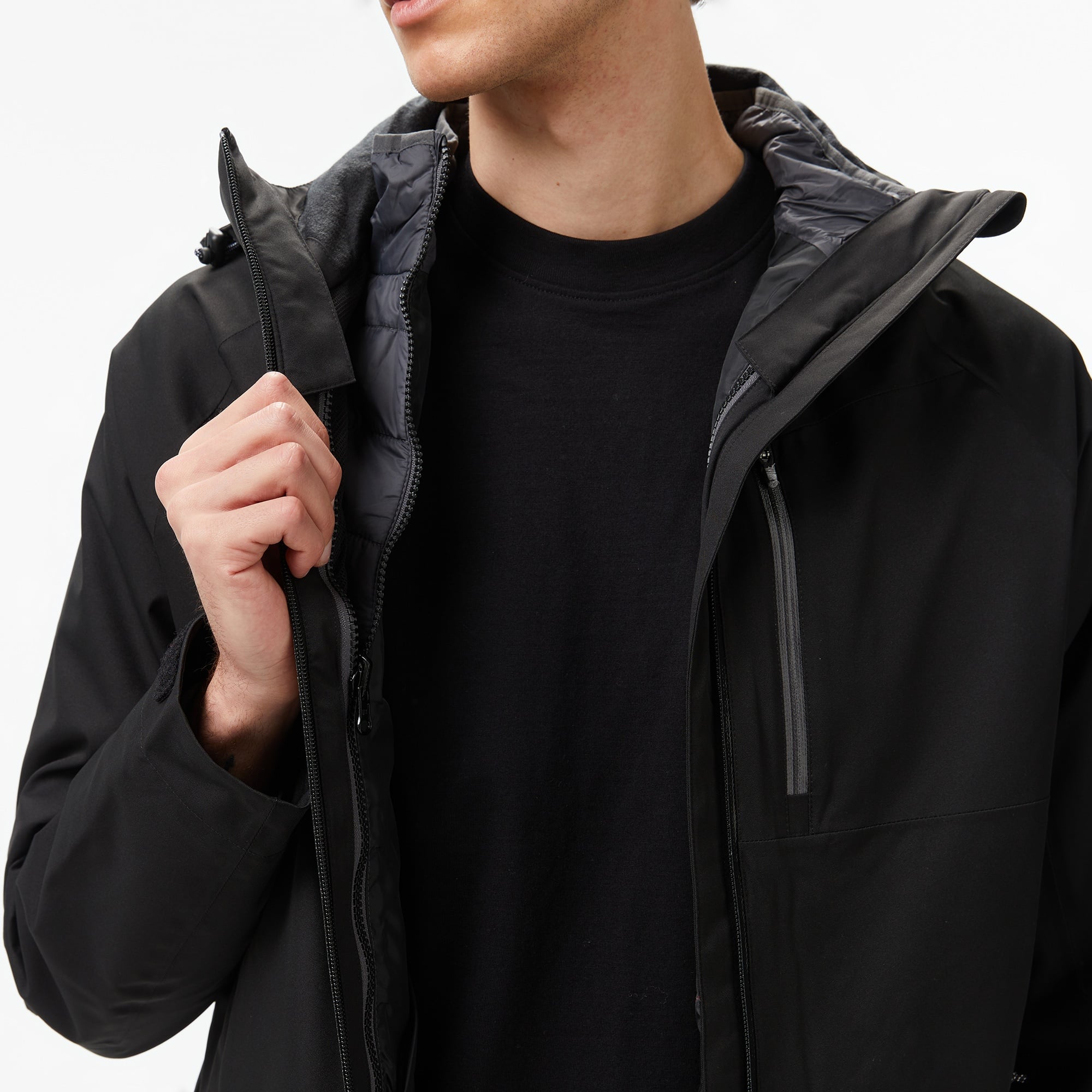 Mc Kinley Avoca 3in1 Erkek Siyah Outdoor Mont