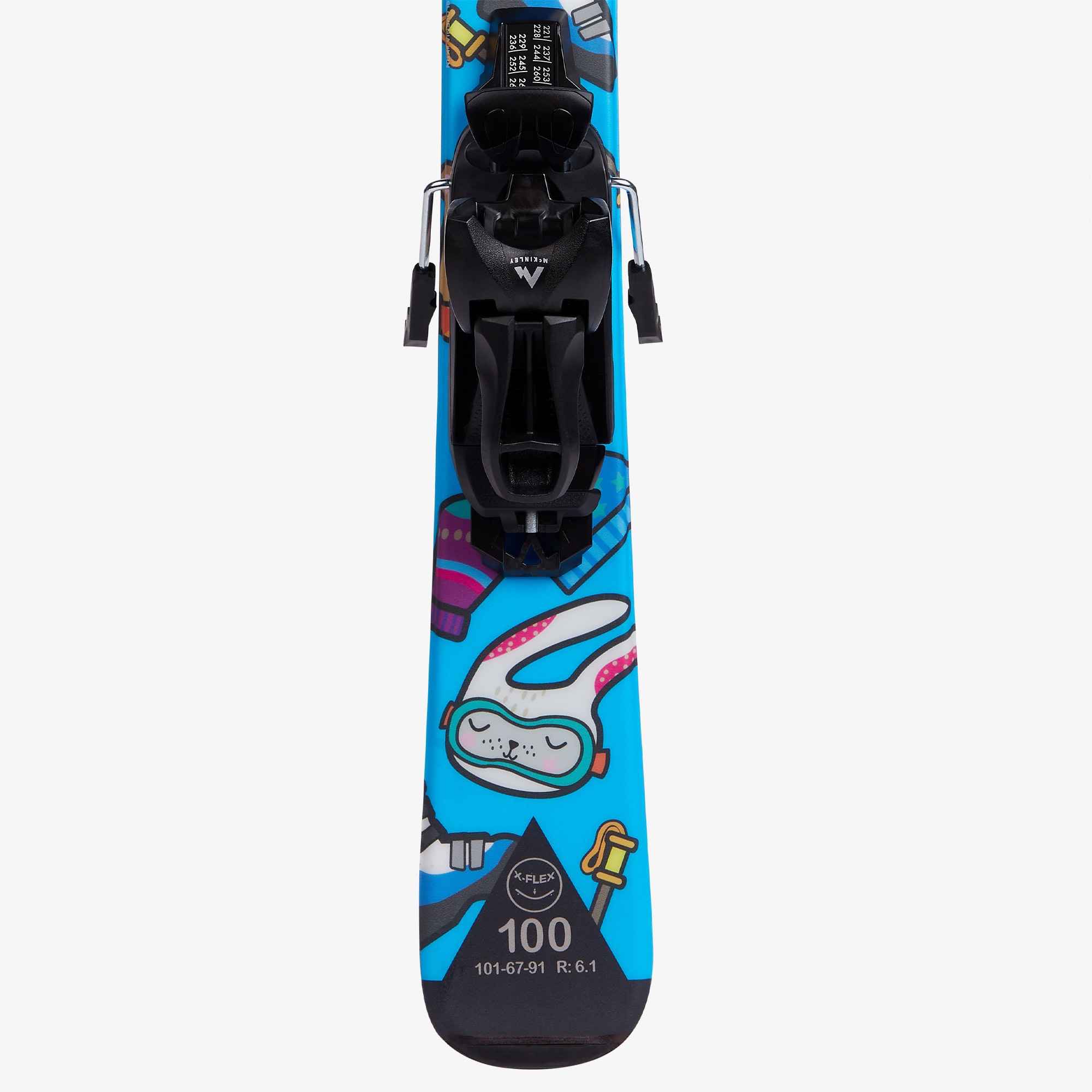 Mc Kinley Snow Team Jt Çocuk Mavi Kayak Takımı