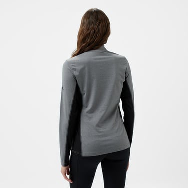  McKinley Andrea 1/2 Zip Kadın Gri Outdoor Polar