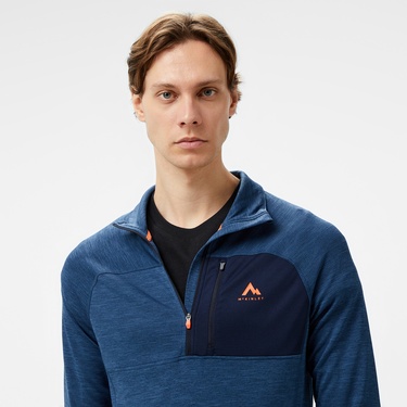  Mc Kinley Tampo II Erkek Mavi Outdoor Polar