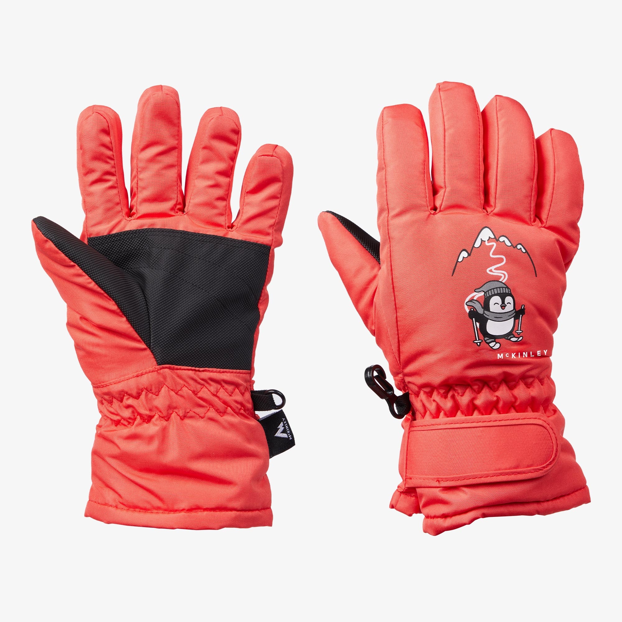 Mc Kinley Eloi II Jr Çocuk Kırmızı Kayak Eldiveni