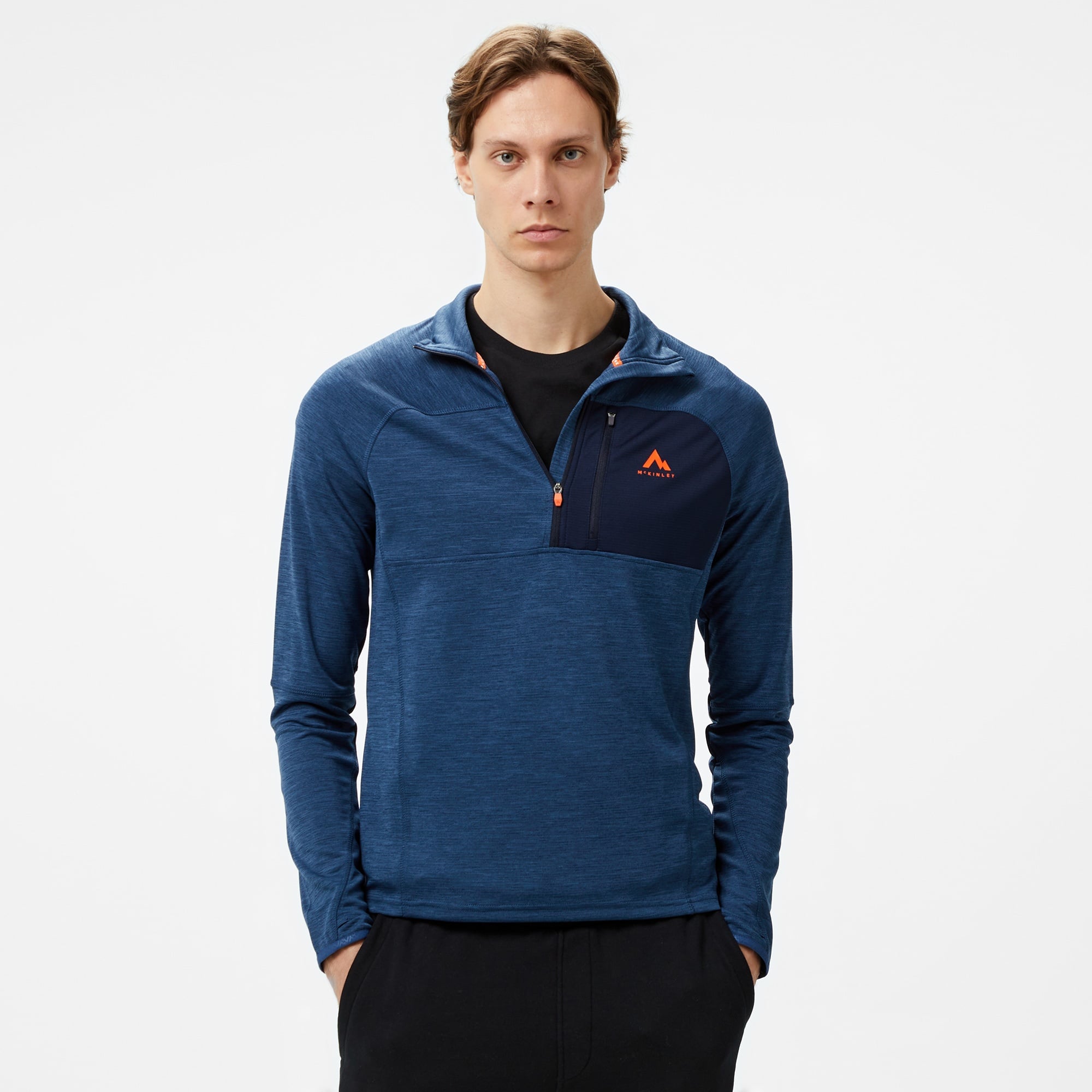 Mc Kinley Tampo II Erkek Mavi Outdoor Polar