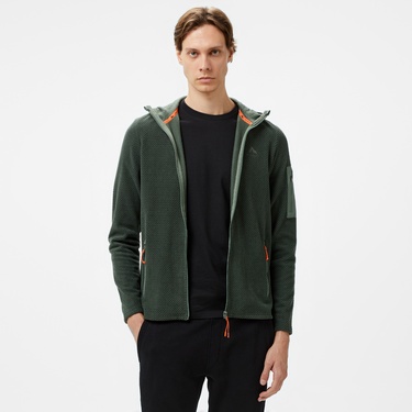  Mc Kinley Hucture II Fz Erkek Yeşil Outdoor Sweatshirt