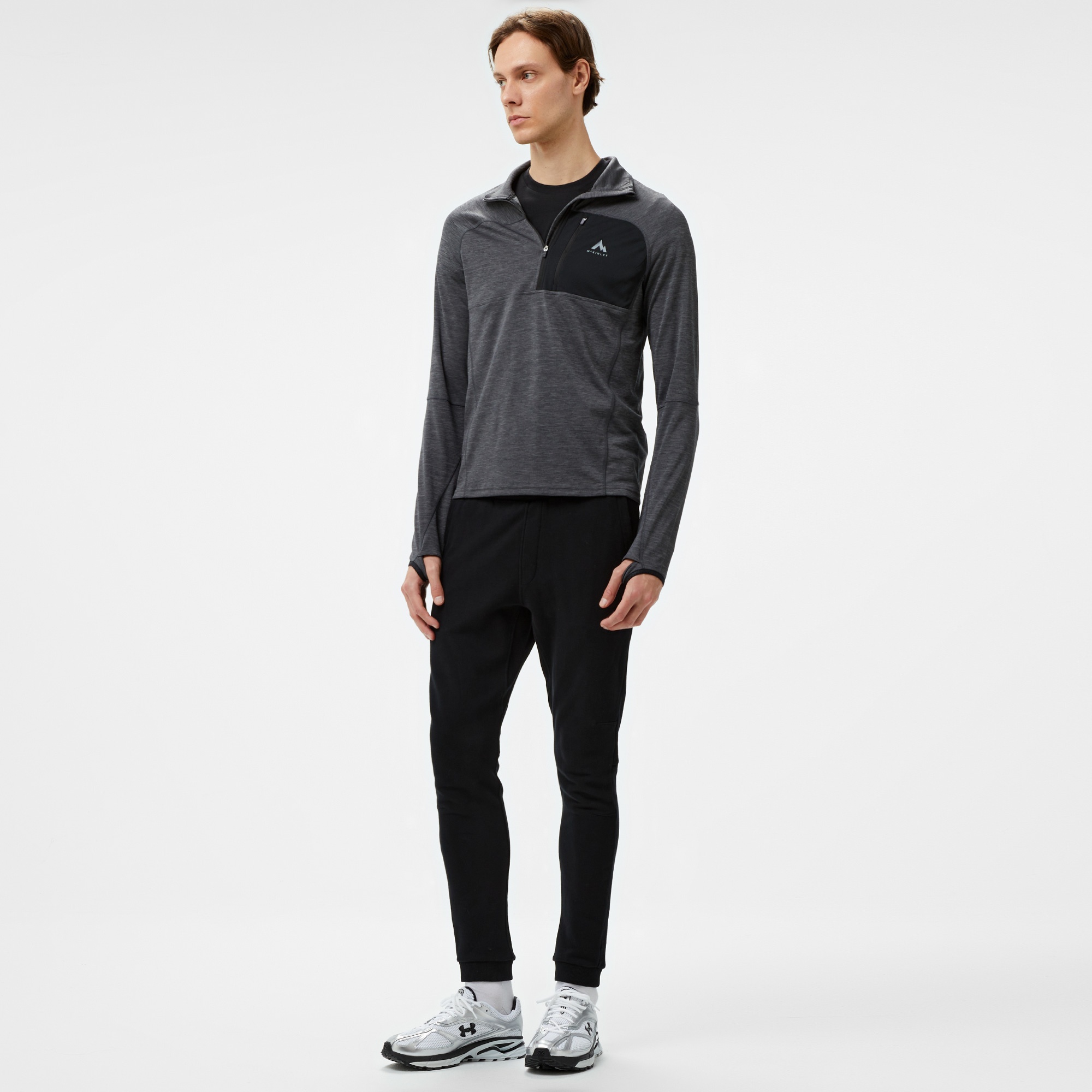 Mc Kinley Tampo II Erkek Gri Outdoor Polar