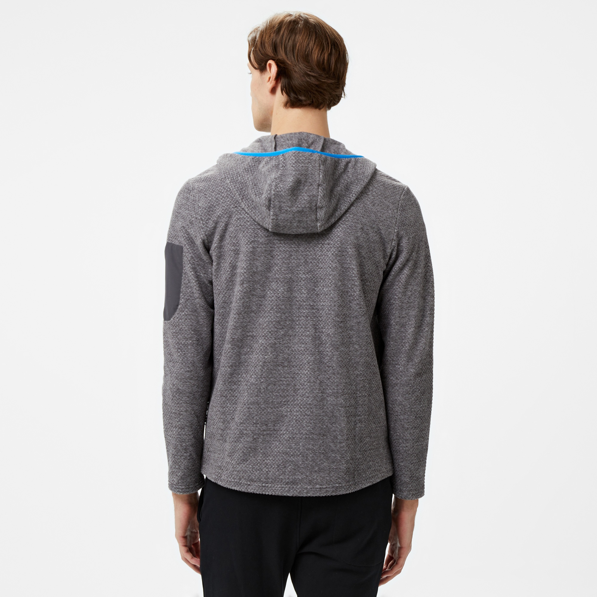 McKinley Hucture II Fz Erkek Gri Outdoor Sweatshirt