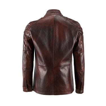  Dione Kahve Erkek Deri Mont