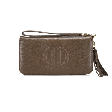  Kathleen Kahve Kadın Deri Cüzdan