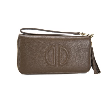  Kathleen Kahve Kadın Deri Cüzdan