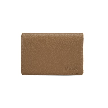  Jeffrey Kahve Kadın Deri Kartlık