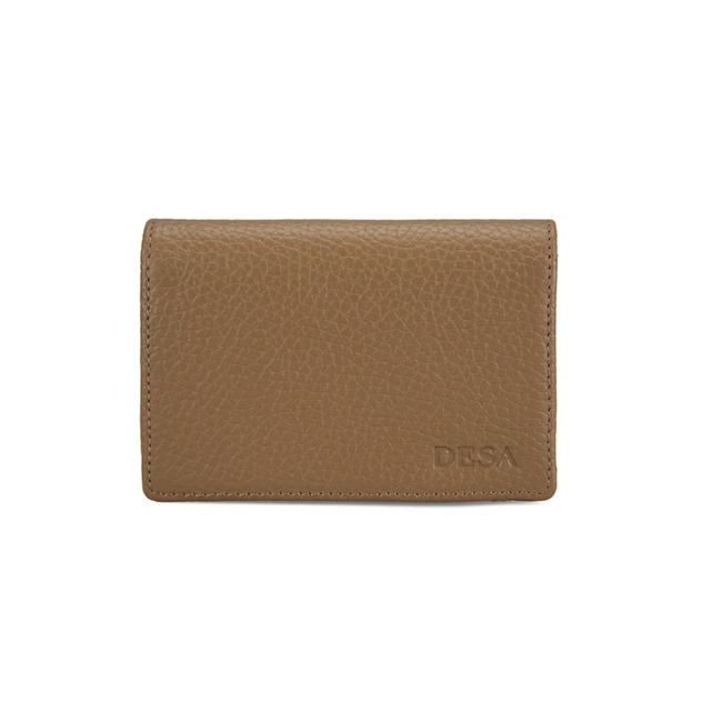  Jeffrey Kahve Kadın Deri Kartlık