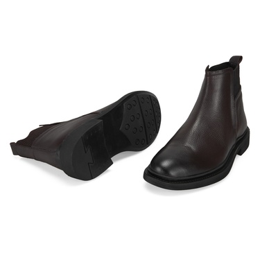  Lianne Kahve Erkek Deri Bot