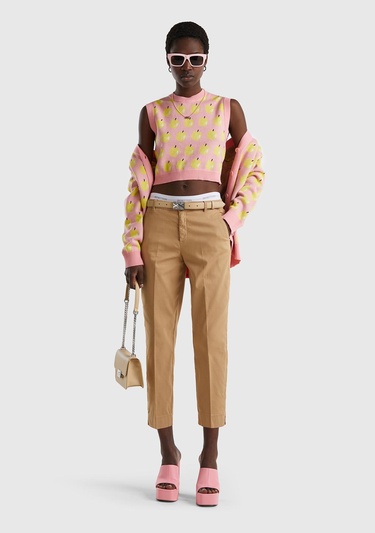  Kadın Taba Mevsimlik Chino