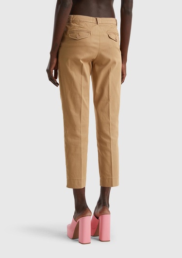 Kadın Taba Mevsimlik Chino