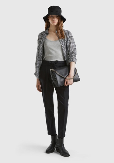  Kadın Siyah Jogger Pantolon