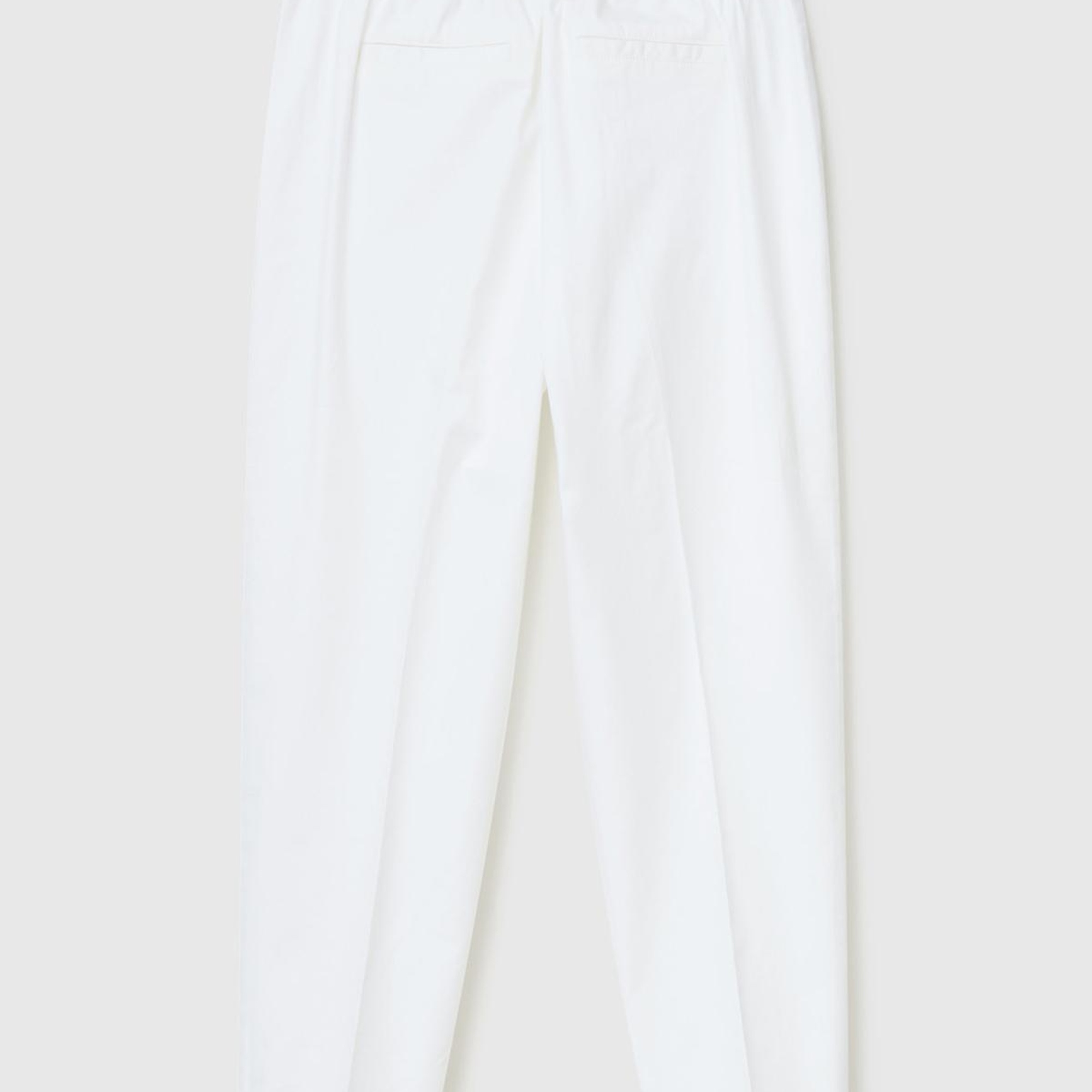 Kadın Beyaz Jogger Pantolon