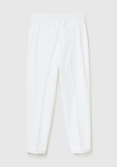  Kadın Beyaz Jogger Pantolon