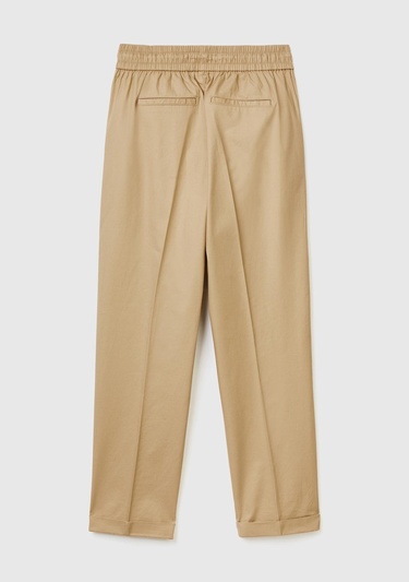  Kadın Bej Jogger Pantolon