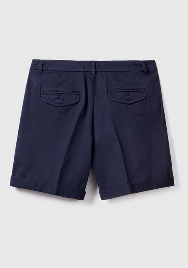  Kadın Lacivert Mevsimlik Bermuda
