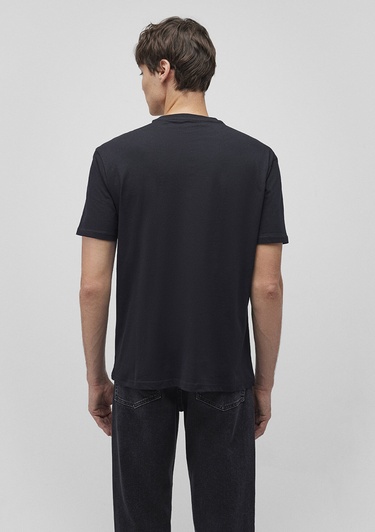  Mavi 2li Erkek Basic Tişört Loose Fit / Bol Rahat Kesim 0612317-900