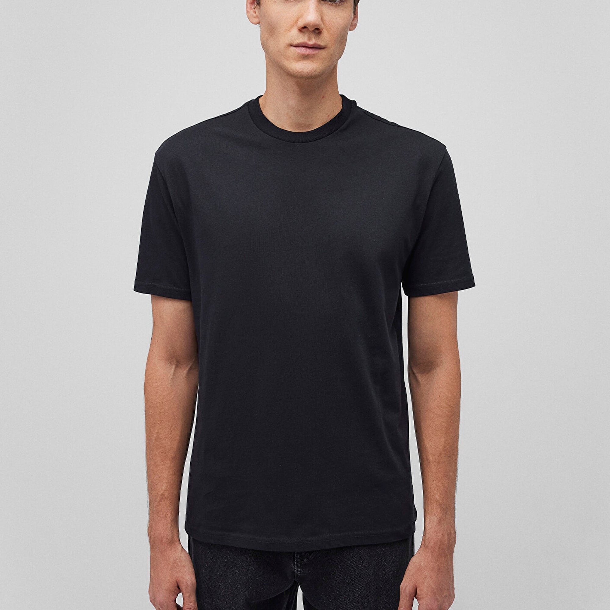 Mavi 2li Erkek Basic Tişört Loose Fit / Bol Rahat Kesim 0612317-900